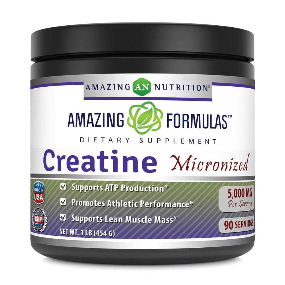 Amazing Nutrition Amazing Formulas Micronized Creatine Monohydrate 5000 Mg Supplement, 16 Oz